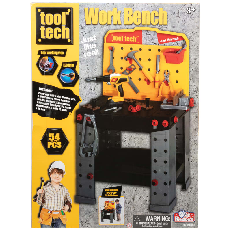 54 pc Work Bench Playset by Tool Tech at Fleet Farm