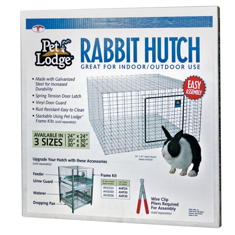 24x24 rabbit cage hotsell