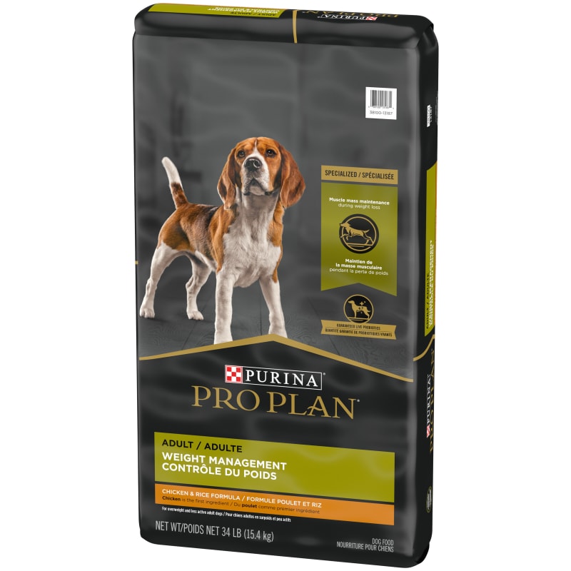 Pro Plan Specialized Adult Weight Management Chicken Rice Formula Dry Dog Food