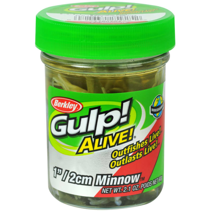 Watermelon Berkley Minnow Gulp Gulp! Alive! Watermelon Pearl