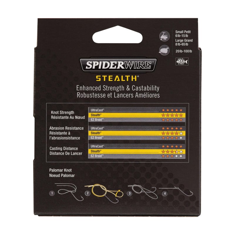 Spiderwire Stealth SS15G-125 Braided Fishing Line