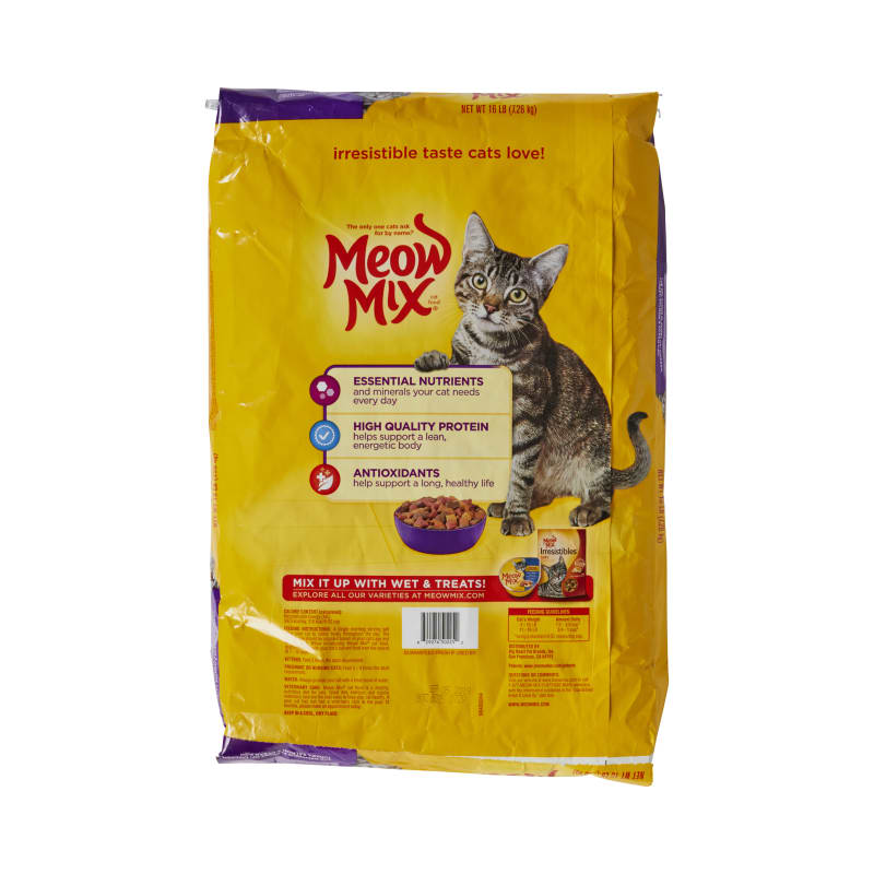 Meow mix original choice dry cat food 16 clearance lb