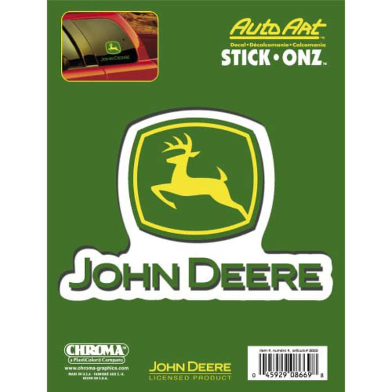 Chroma Graphics 8669 John Deere Stick onz