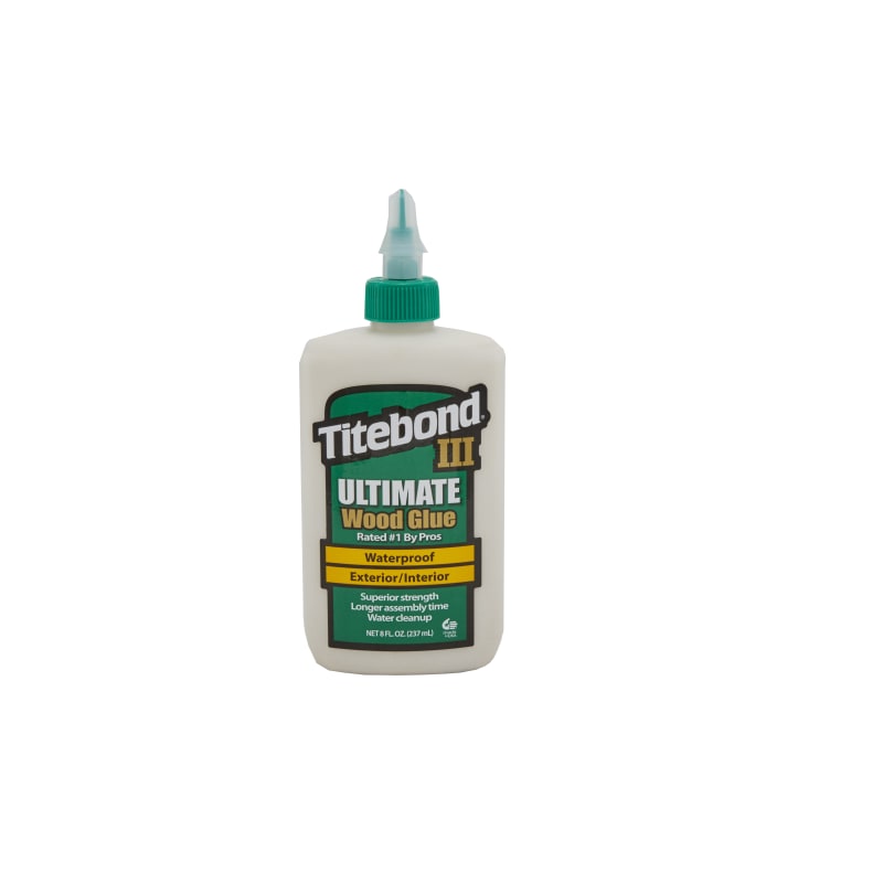 Lot of 3 Titebond III Ultimate Wood Glue Waterproof Exterior