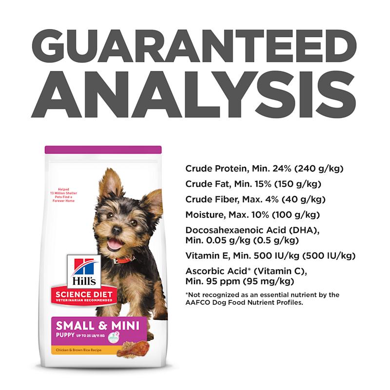 Science diet small breed puppy food cheap