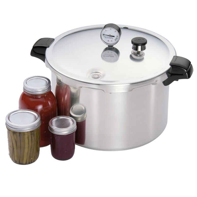 16 qt Aluminum Pressure Canner Cooker