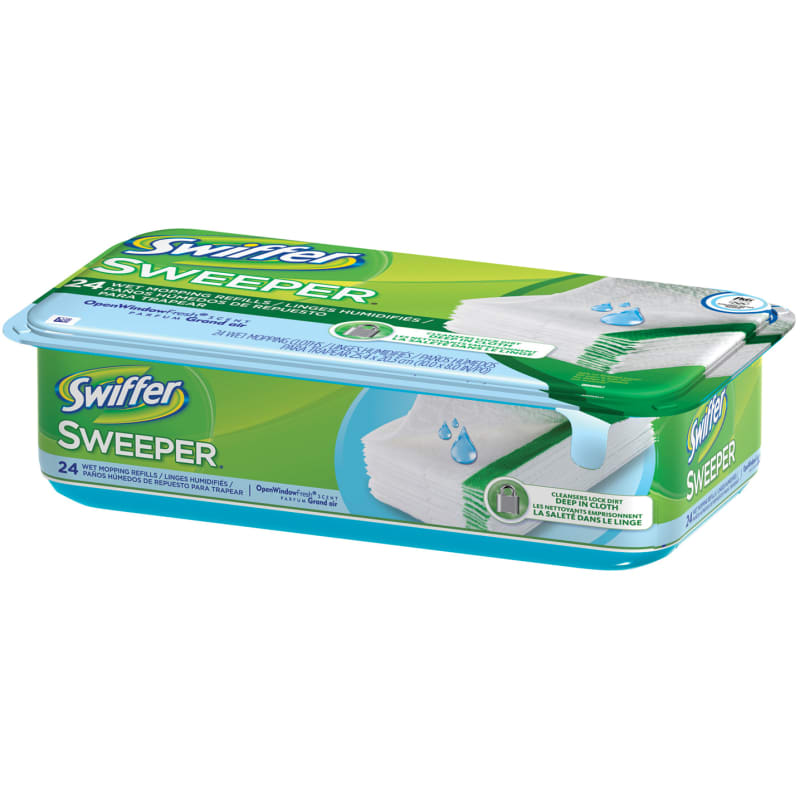 Swiffer Sweeper Wet Mopping Pads, Lavender, 24 Count 