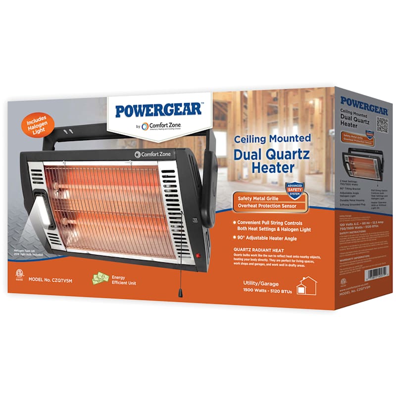 Ceiling Mounted Quartz Infrared Heater Shelly Lighting