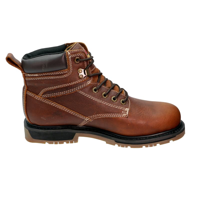 Men s Red Brown Waterproof Work Boots