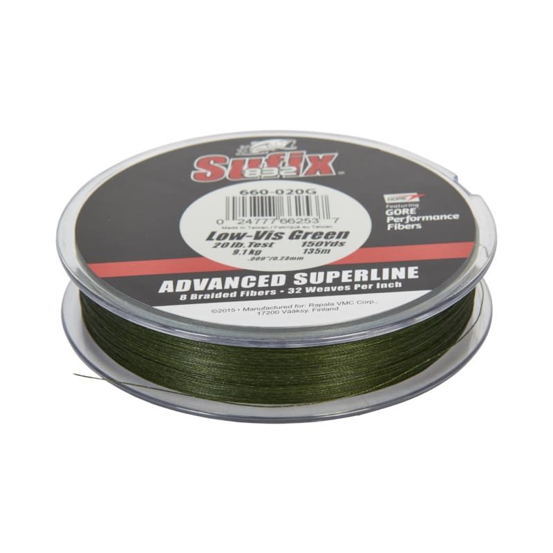 low visibility braided fishing line Low-Vis Gray  Pescador Fishing Supply Sufix 832 Braided Line Lo-Vis