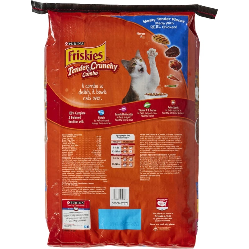 Friskies Adult Tender Crunchy Combo Dry Cat Food by Purina at Fleet Farm