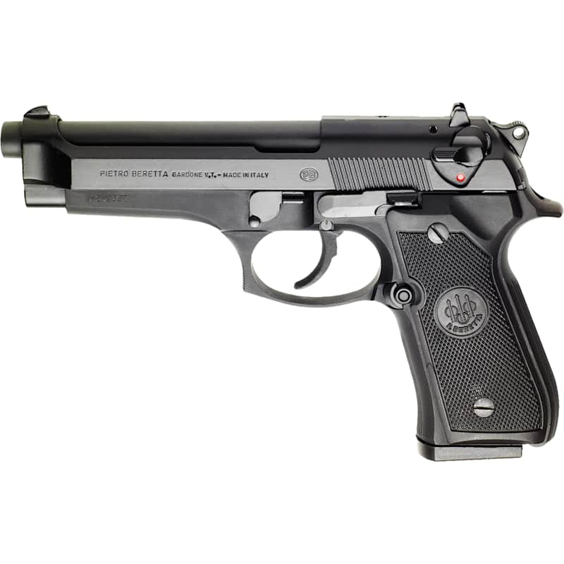 92FS 9mm Black Semi-Auto Synthetic Stock Handgun by Beretta at