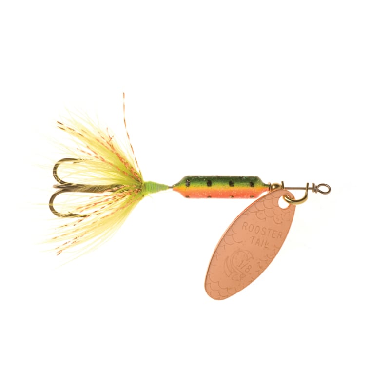 Worden's Lures Copper Blade Rooster Tail - Firetiger - 1/4 oz.