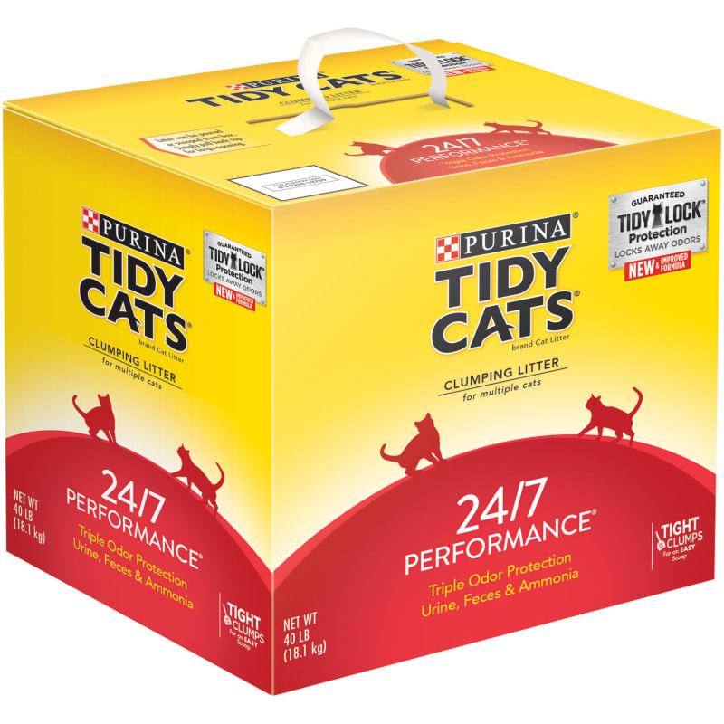 Tidy Cats 24 7 Performance Scoopable Multiple Cat Clumping Litter 40 lbs by Purina at Fleet Farm