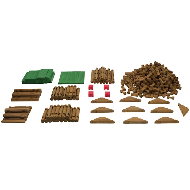 Tumble Tree Timbers Wooden Building Set - 300 Pc. by Maxim at