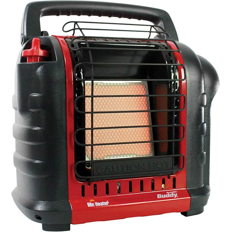 Black u0026 Red Portable Buddy Heater w/ Fuel Filter by Mr. Heater at Fleet Farm