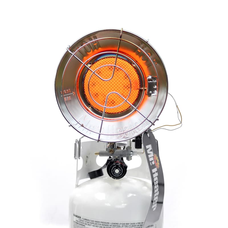15,000 BTU Silver Single Tank Top Heater by Mr. Heater at Fleet Farm