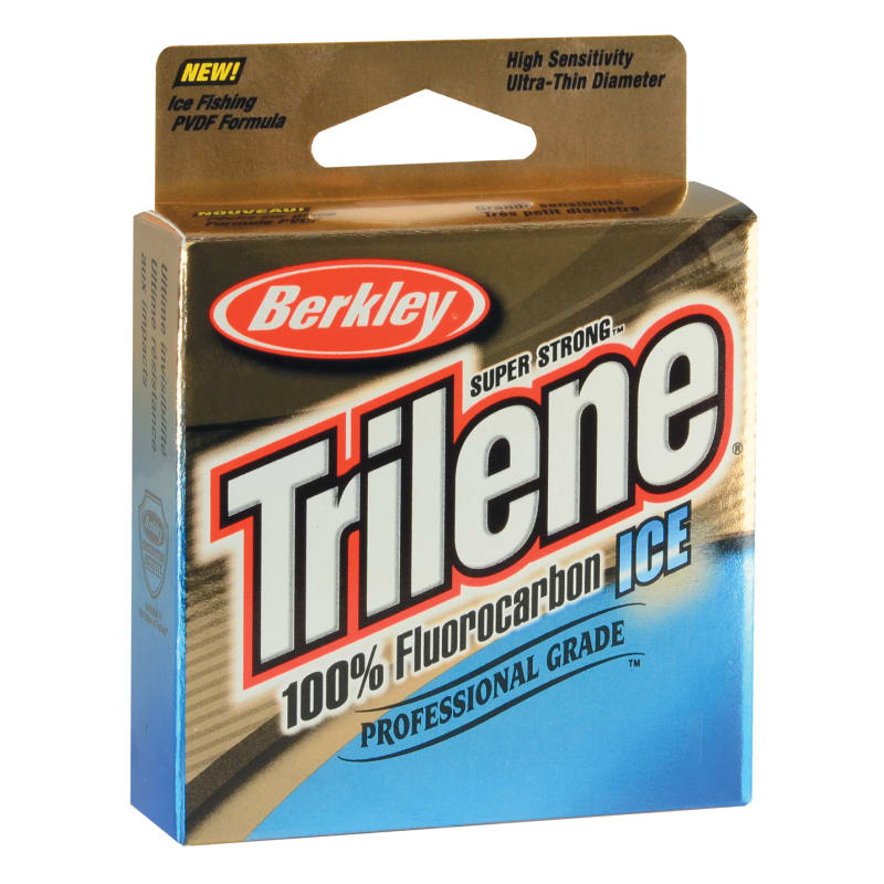 Berkley Trilene 100% Fluorocarbon Ice Line, 3 lb