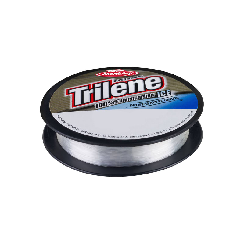 Berkley Trilene 100% Fluorocarbon Ice, Clear, 4-Pound Fishing Line