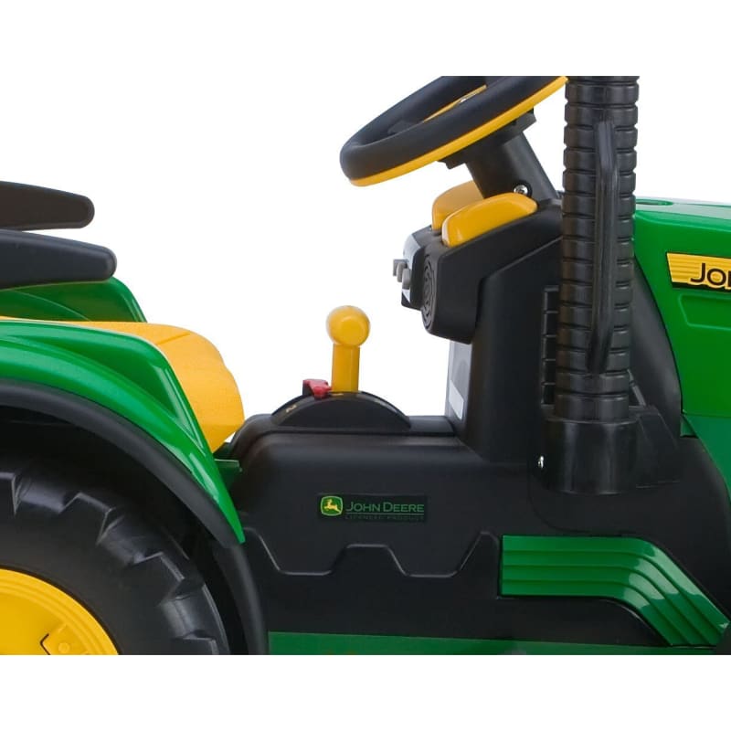 John Deere Kids Ride On 12-Volt Ground Force Tractor with Wagon
