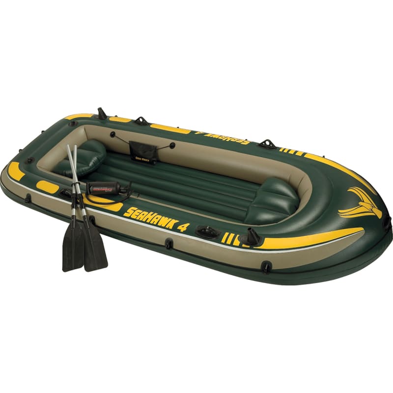 Intex Seahawk 4 Inflatable Boat Set