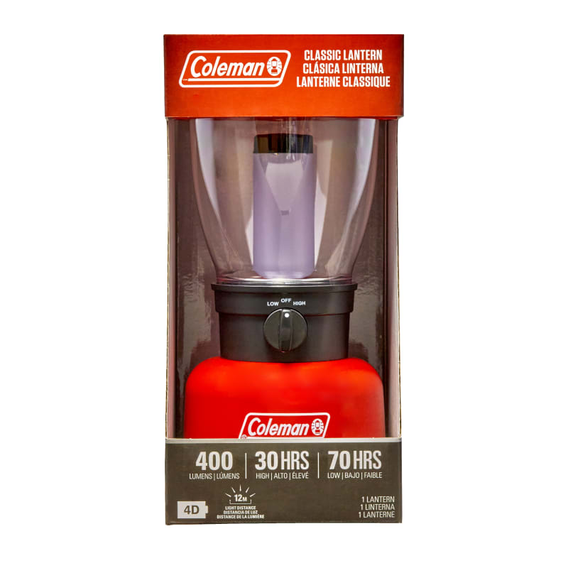 Coleman Classic 400-Lumen Rechargeable LED Lantern