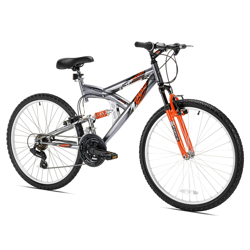 Northwoods aluminum full suspension mountain bike 2025