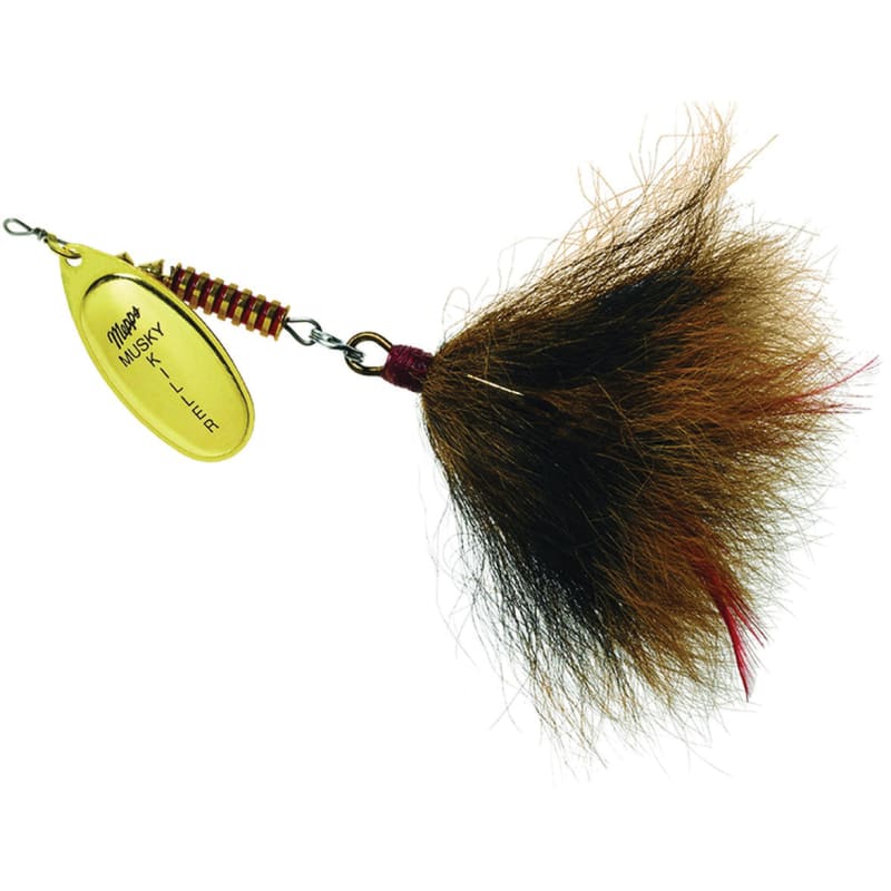 Mepps Musky Killer Spinner - Gold/Brown