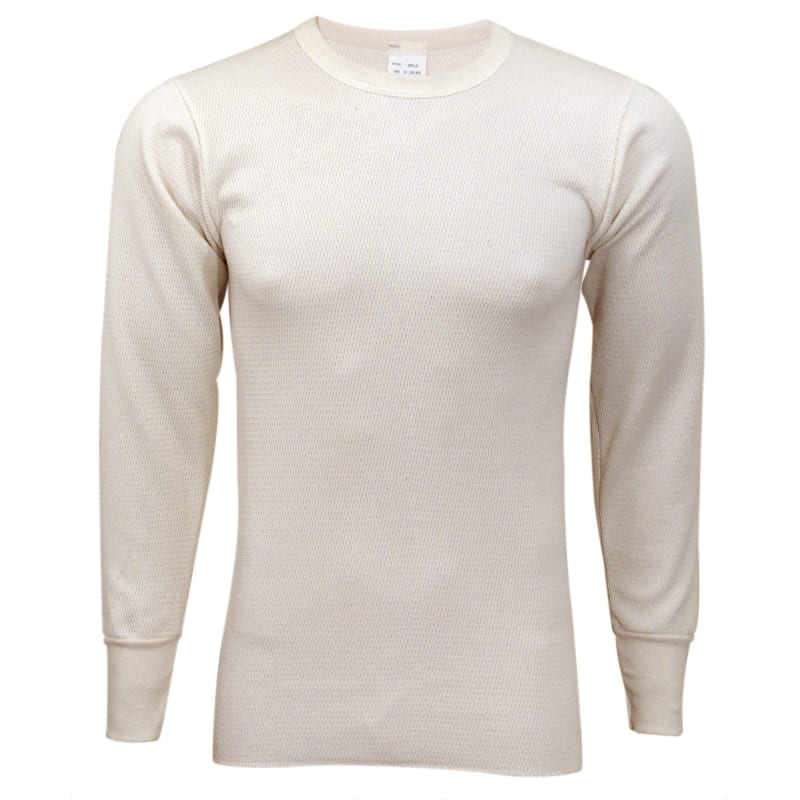 Men's Natural Heavyweight Thermal Long Sleeve Shirt by Field