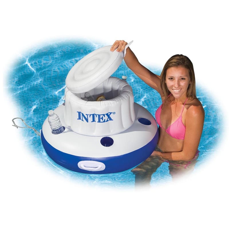 Intex mega chill ii inflatable floating cooler sales