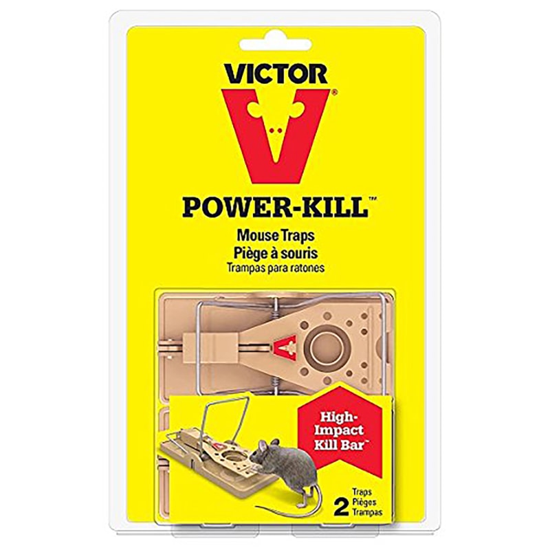 Victor Black Electronic Rat Trap - 2 Pack 