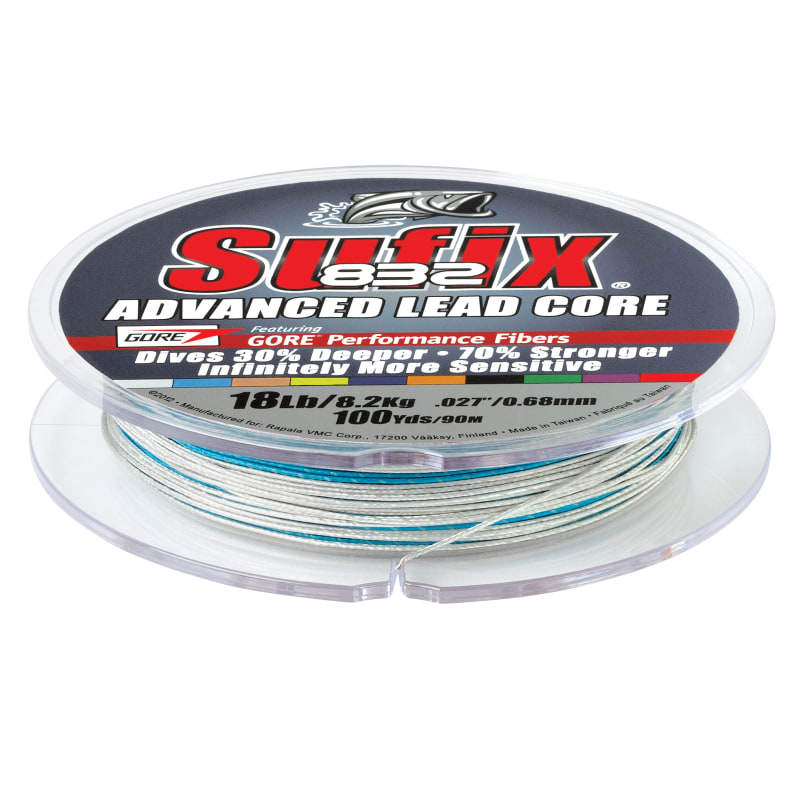 832 Metered Lead Core Line by Sufix at Fleet Farm