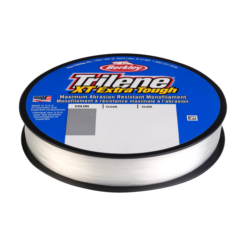 berkley 4 xt fishing line Trilene XT, 12 LB. (3000YD) Clear More anglers trust Berkleys Tralee than any other monofilament in the world Berkley Trilene XT 10lb (300yd)