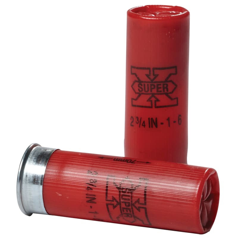 20 Gauge Super-X Upland & Small Game 2-3/4'' 6 Shot Shotshells