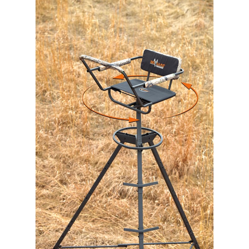 The Pursuit 12 ft Tripod Stand by Big Game Treestands at Fleet Farm