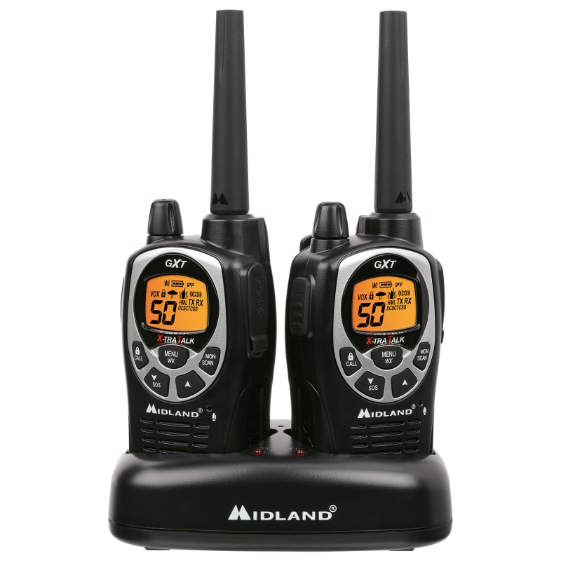  Midland GXT1000VP4 - 50 Channel GMRS Two-Way Radio