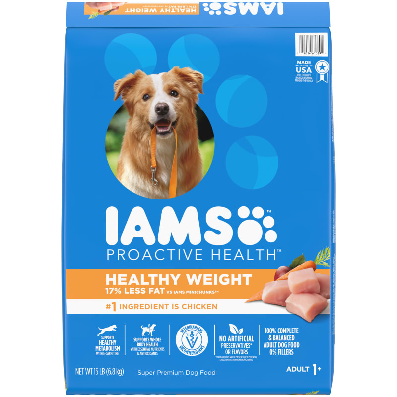 Proactive Health Adult Weight Control Chicken Dry Dog Food by IAMS