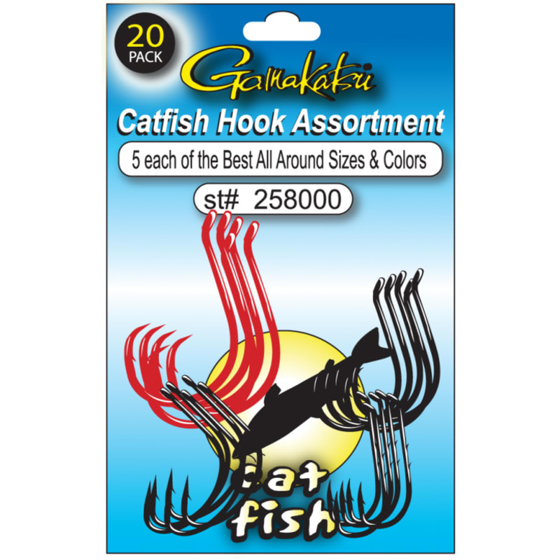 Catfish Hooks Ast. by Gamakatsu at Fleet Farm