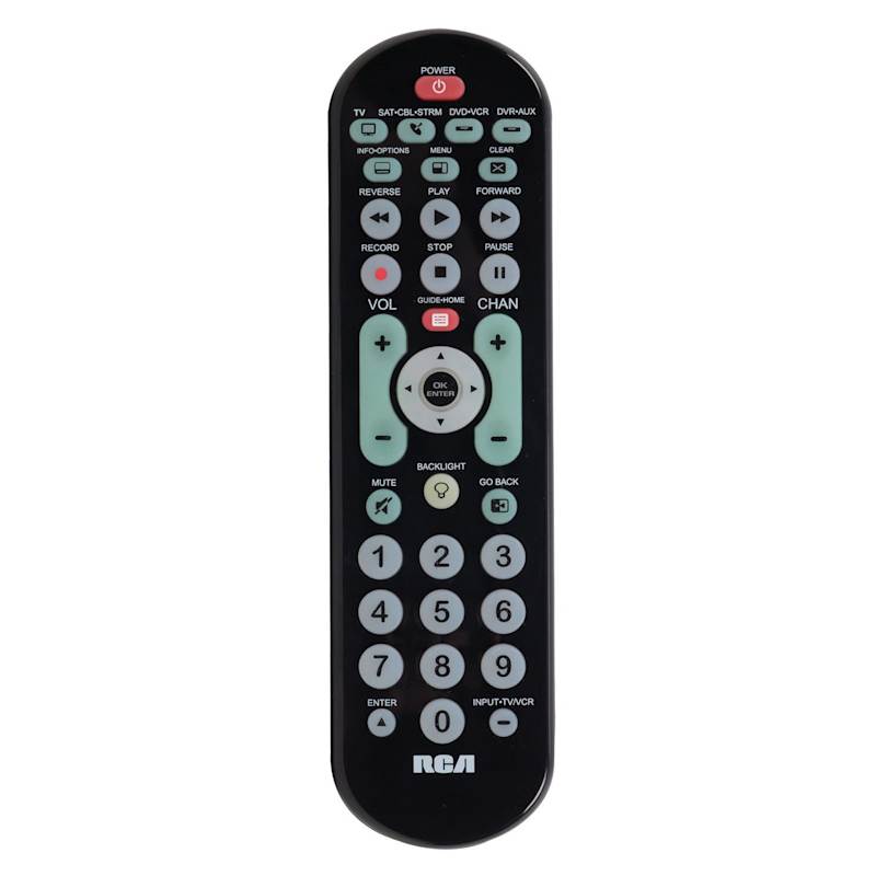 Universal remote for rca outlet