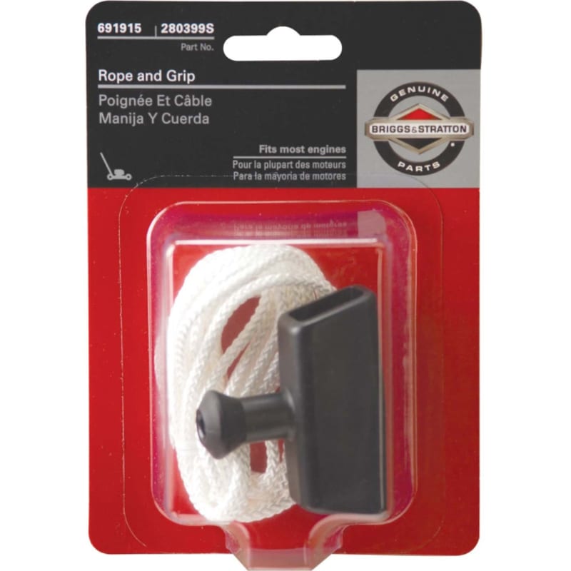 Replace starter rope briggs & stratton sales
