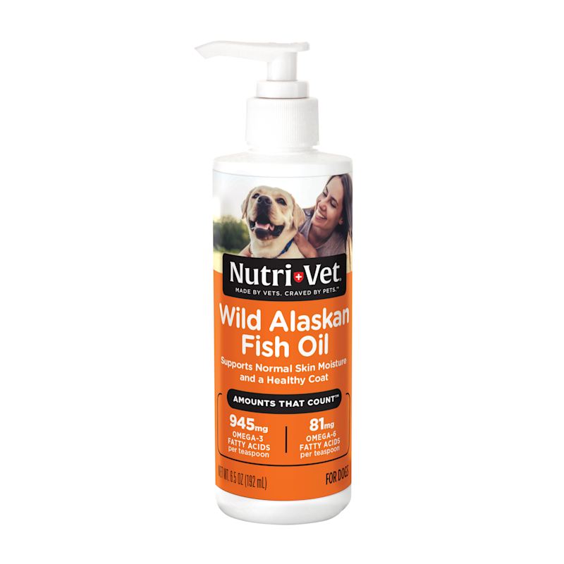 6.5 oz Wild Alaskan Salmon Oil for Dogs by Nutri Vet at Fleet Farm