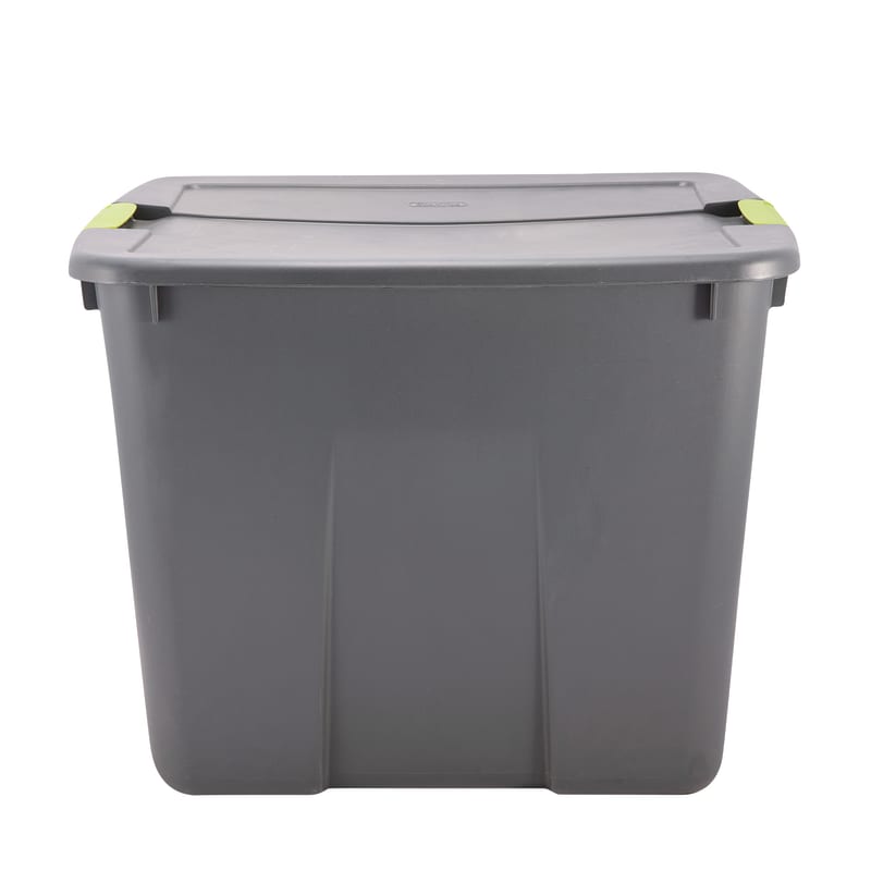 Sterilite Gray 35-Gallon Latch Storage Tote Container