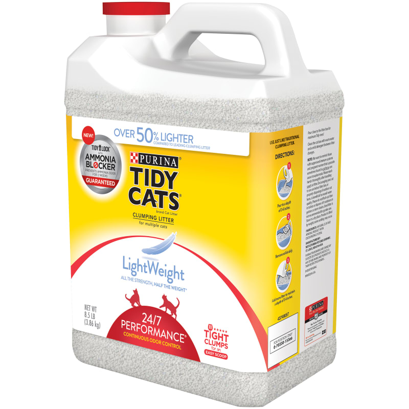 Tidy cats lightweight hot sale litter