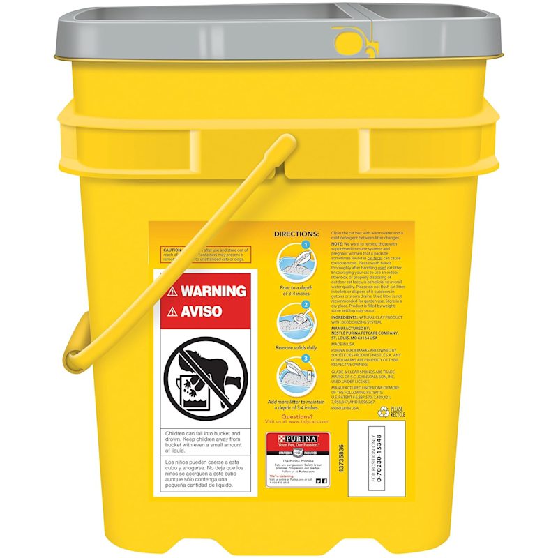 Tidy Cats Glade Odor Solutions Scoopable Cat Litter, 35 lb by