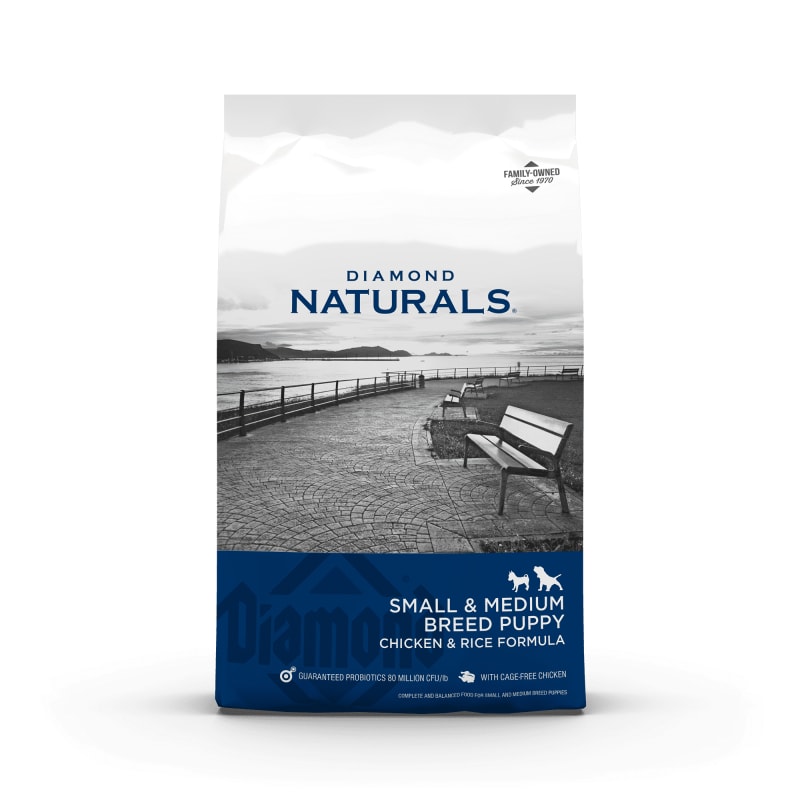 Naturals Small Medium Breed Chicken Rice Dry Puppy Food by Diamond at Fleet Farm