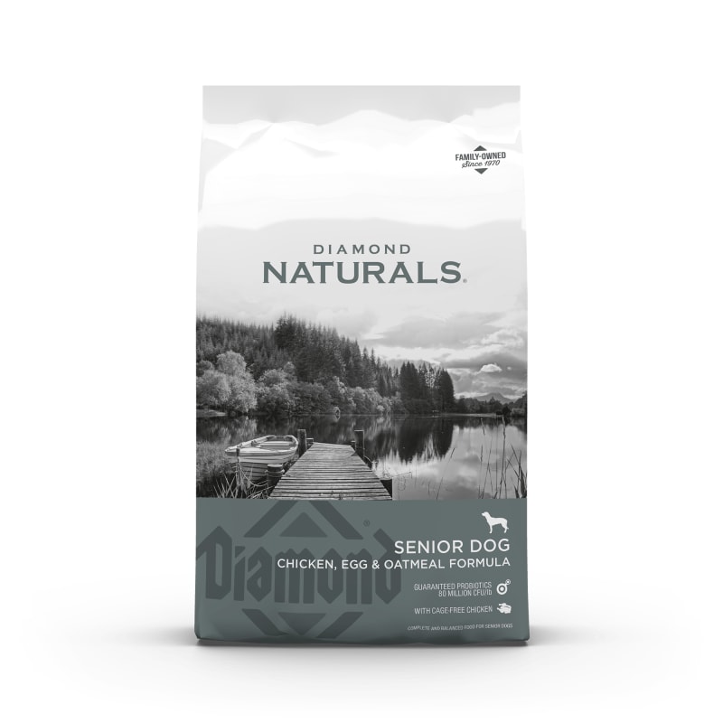 Naturals Senior Chicken Egg Oatmeal Dry Dog Food