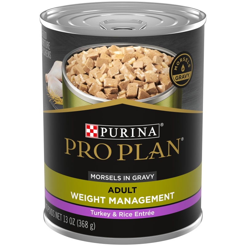 Pro plan weight top management dog food