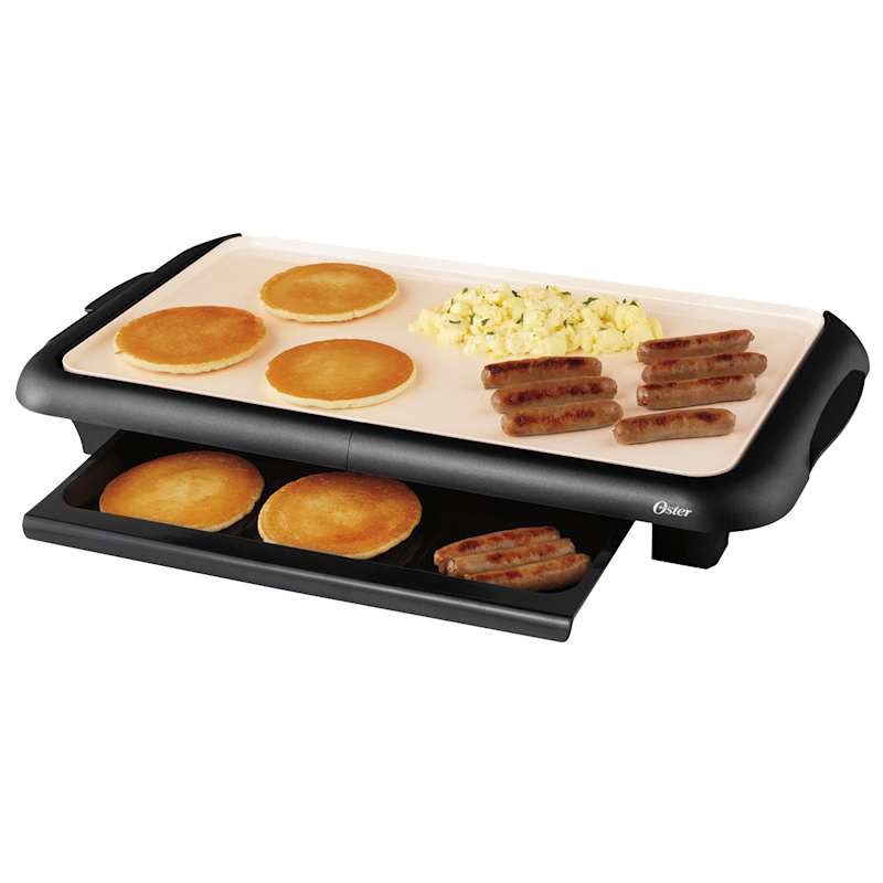 DuraCeramic Griddle with Warming Tray by Oster at Fleet Farm