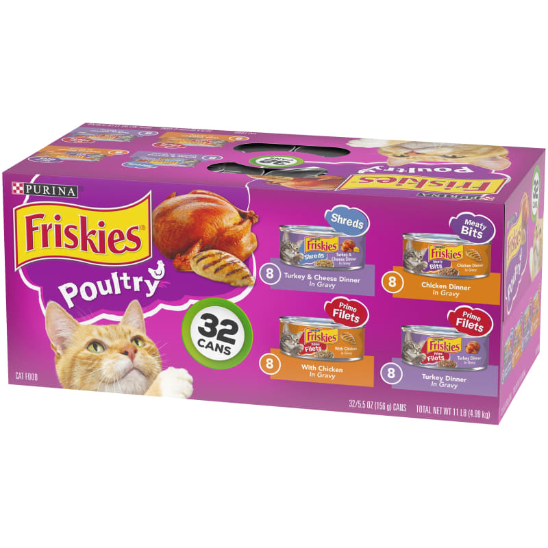 Friskies poultry variety pack top
