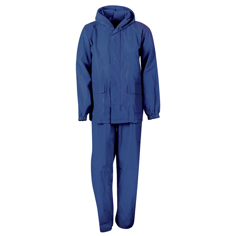 Youth Adventure 2 pc Blue Rain Suit